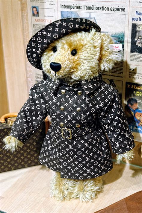 louis vuitton sweater with bear|louis vuitton steiff teddy bear.